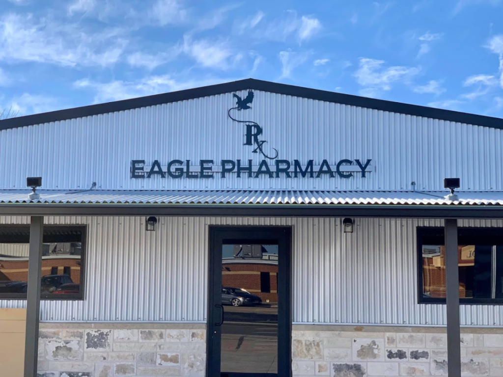 Holliday eagle pharmacy store front